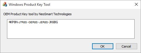 windows product key tool